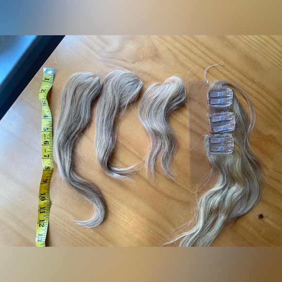 HAIRDO HAIRUWEAR CLIP IN EXTENSIONS. THREE SIZES SIX PIECES. DOUBLE
CLIPS BLOND - Picture 6 of 10